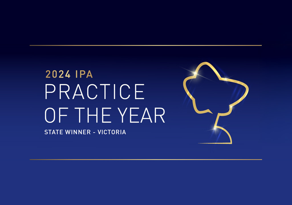 We are thrilled to announce that Calm Accounts has been honoured with the prestigious title of IPA 2024 VIC Practice of the Year Winner!